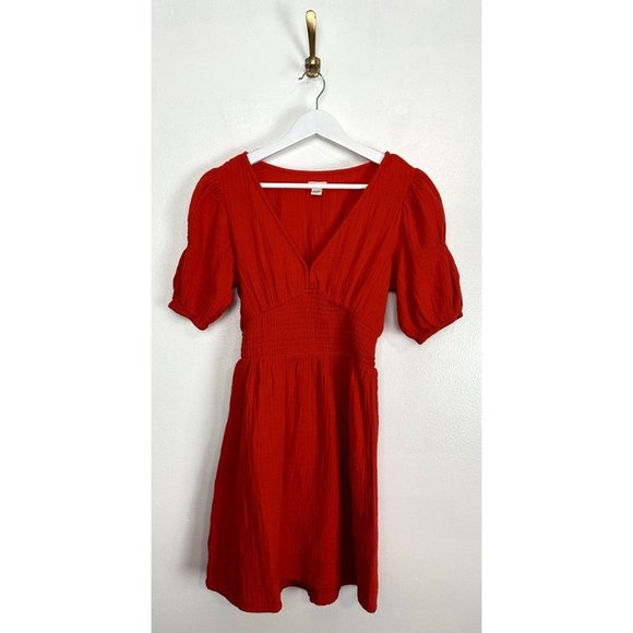 BILLABONG Spellbound Mini Dress in Red Velvet Size Small - Picture 3 of 12